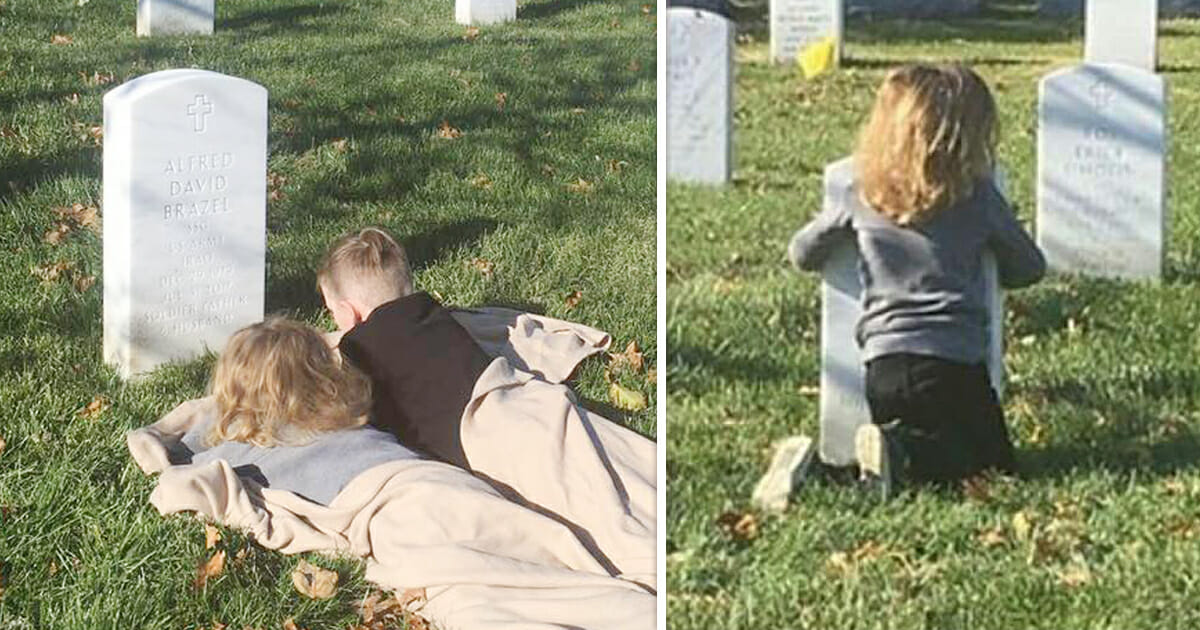 Дети видят мертвых. Мальчик на могиле матери.
