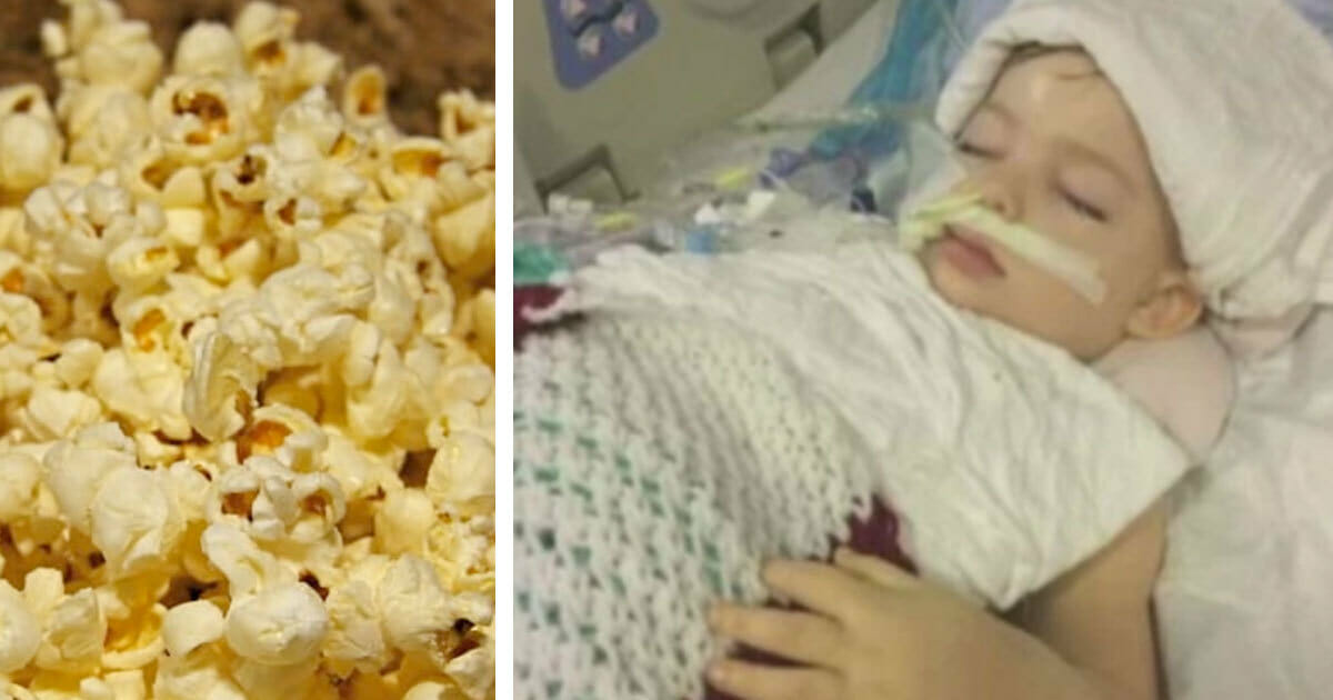 3 Jarige Slikt Popcorn In 6 Maanden Later Worden Zijn Ouders Gedwongen Om Afscheid Te Nemen