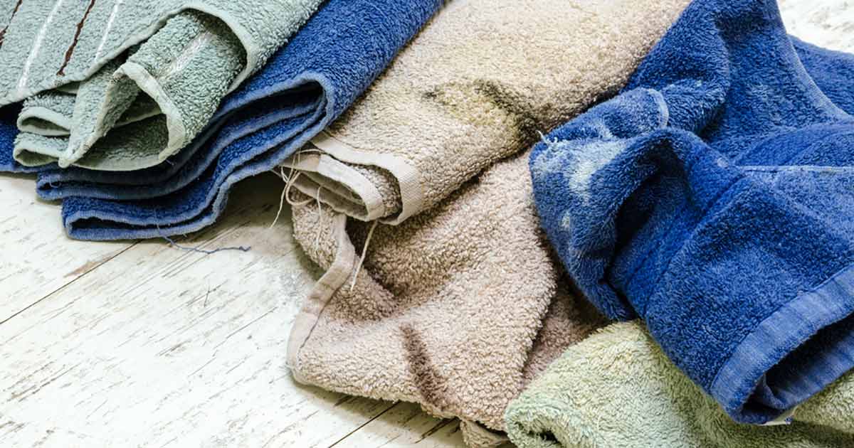 Spreek uit Verzending impliciet 5 grote fouten die we maken tijdens het wassen van handdoeken