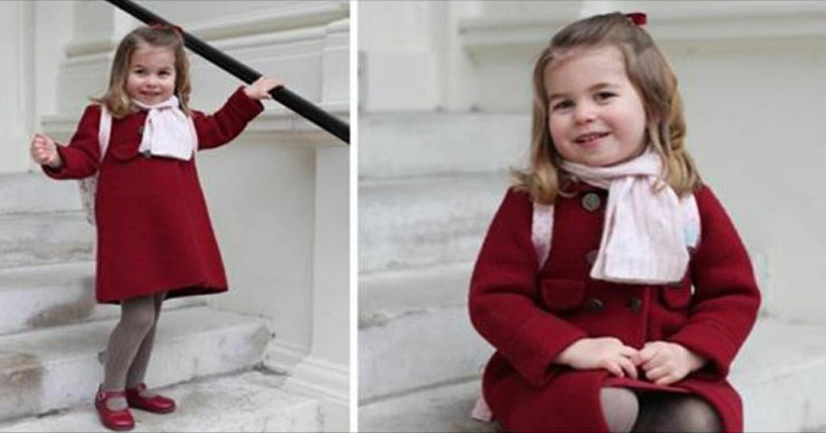 Ladorable Princesse Charlotte Est Prête Pour Son 1er Jour Décole