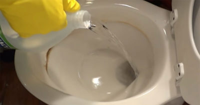 Pourauoi verser du vinaigre dans les toilettes